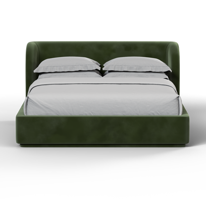 Giacomo Double Bed with Wide Panelled Headboard