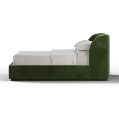 Giacomo Double Bed with Wide Panelled Headboard