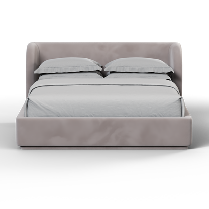 Giacomo Double Bed with Wide Panelled Headboard