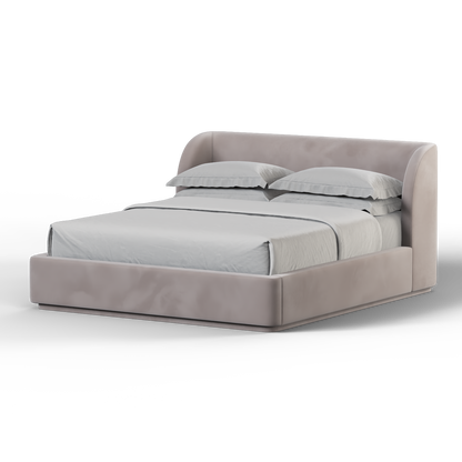 Giacomo Double Bed with Wide Panelled Headboard