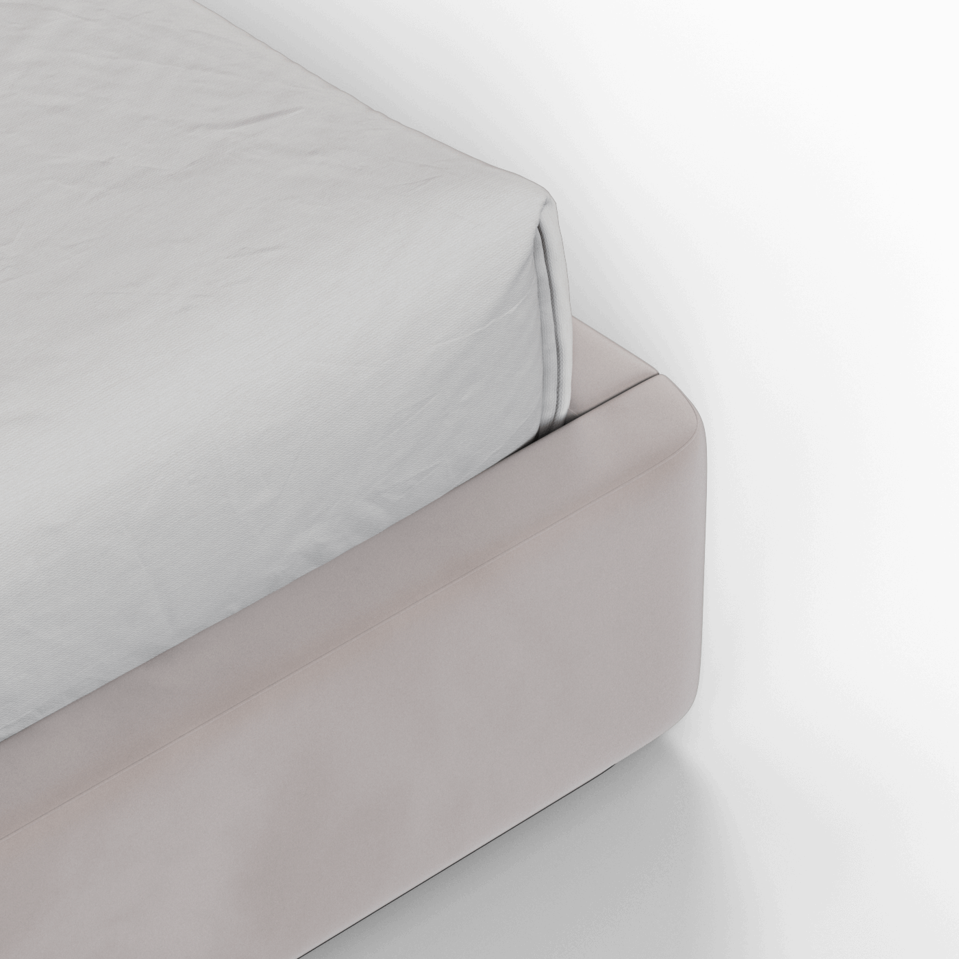 Giacomo Double Bed with Wide Panelled Headboard