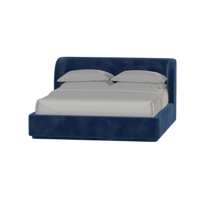 Giacomo Double Bed with Wide Panelled Headboard