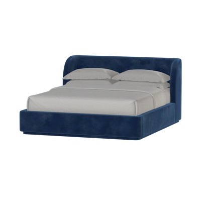 Giacomo Double Bed with Wide Panelled Headboard