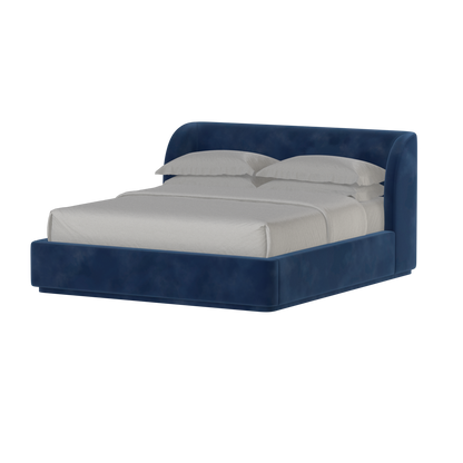 Giacomo Double Bed with Wide Panelled Headboard