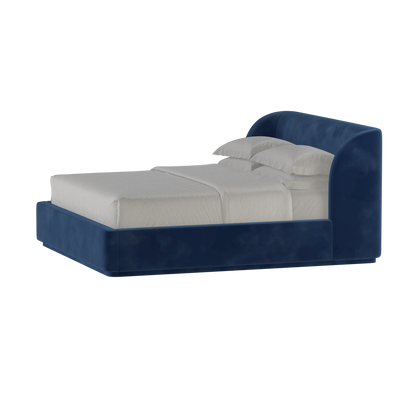 Giacomo Double Bed with Wide Panelled Headboard