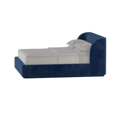 Giacomo Double Bed with Wide Panelled Headboard