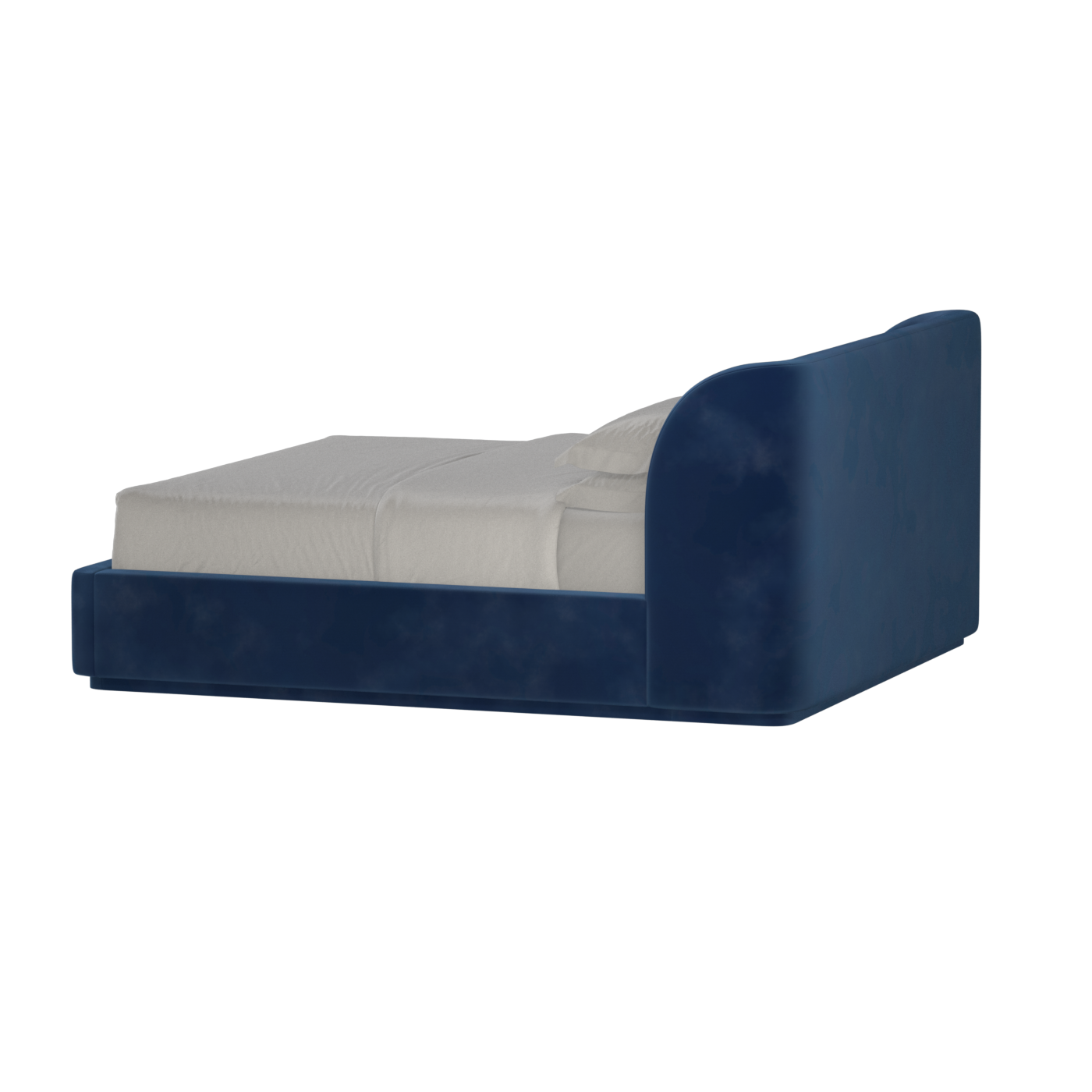 Giacomo Double Bed with Wide Panelled Headboard