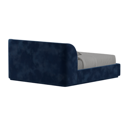 Giacomo Double Bed with Wide Panelled Headboard