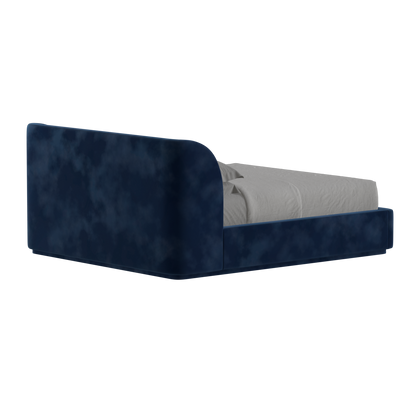 Giacomo Double Bed with Wide Panelled Headboard