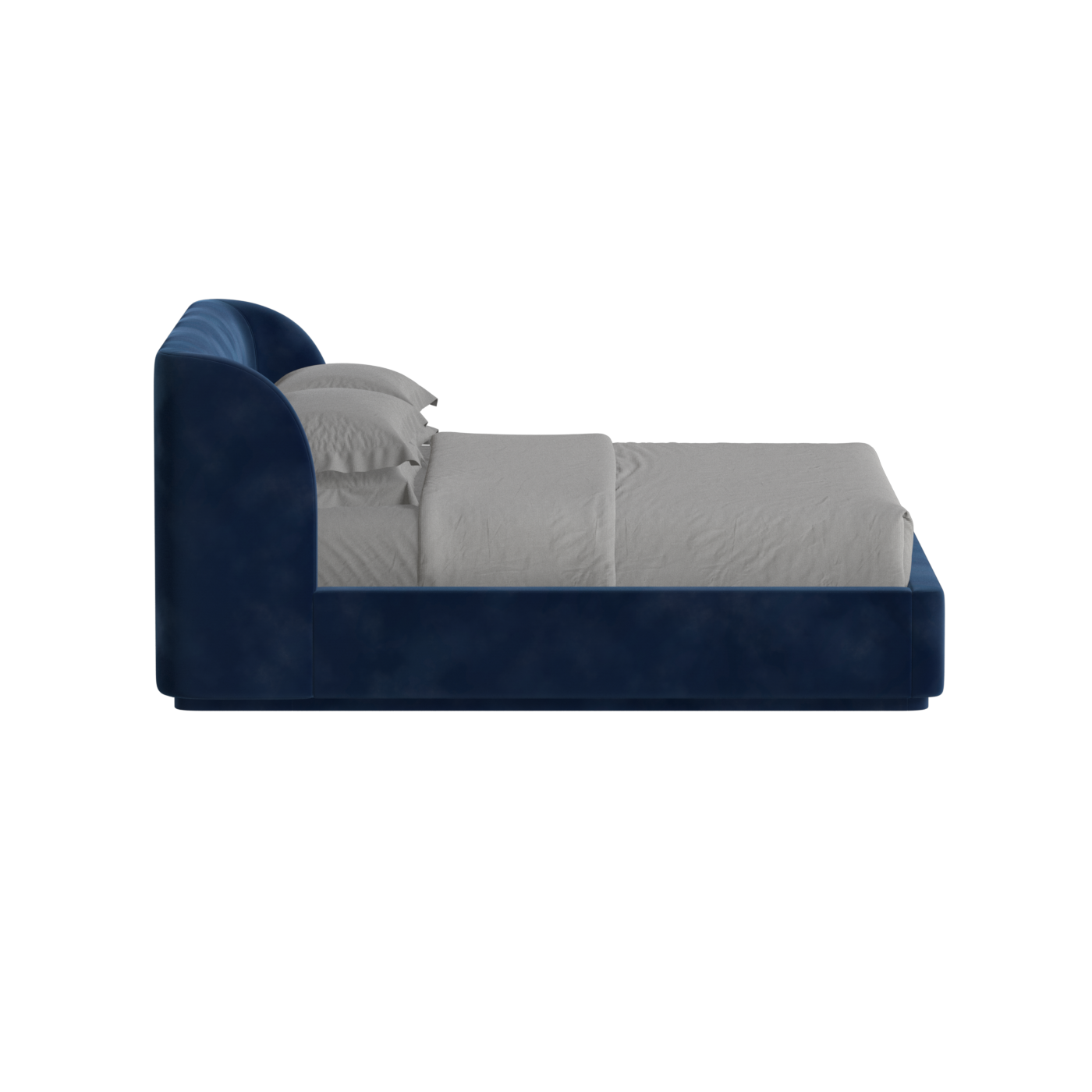 Giacomo Double Bed with Wide Panelled Headboard