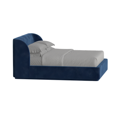 Giacomo Double Bed with Wide Panelled Headboard