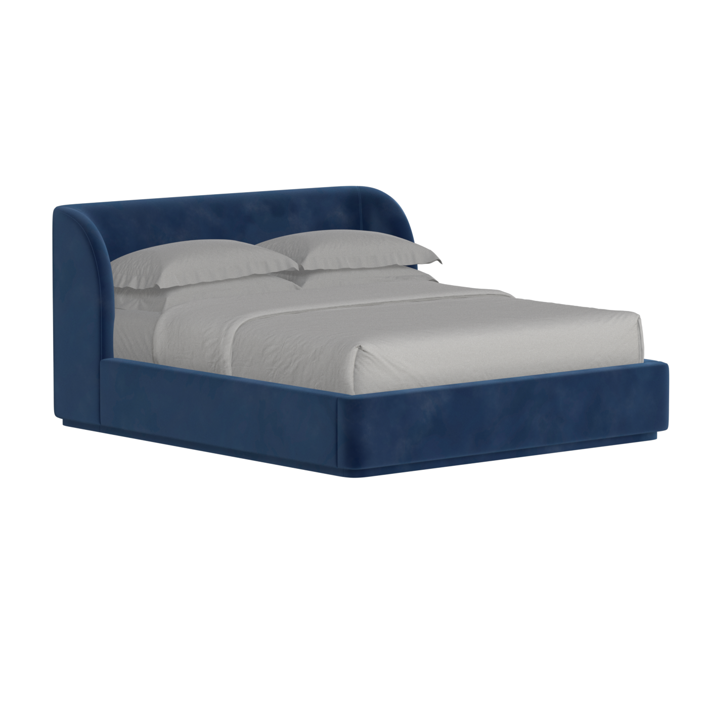 Giacomo Double Bed with Wide Panelled Headboard