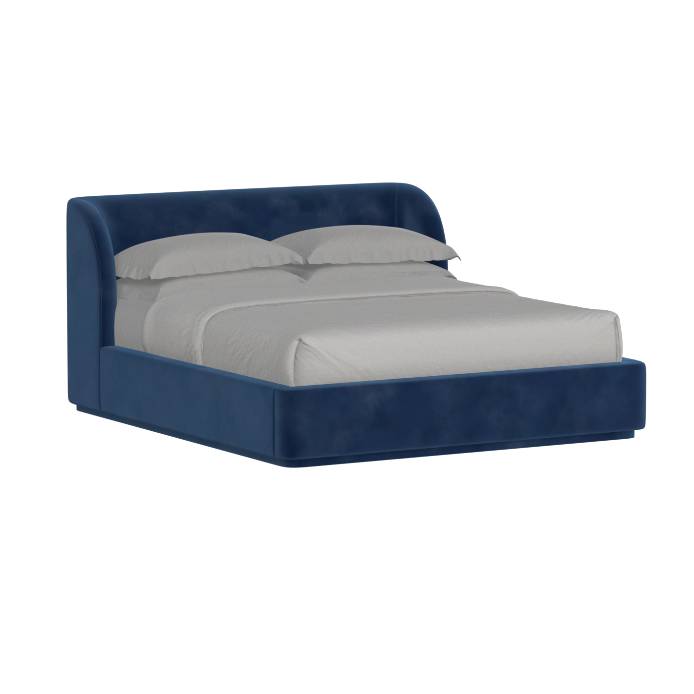 Giacomo Double Bed with Wide Panelled Headboard
