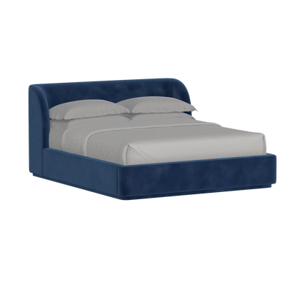 Giacomo Double Bed with Wide Panelled Headboard