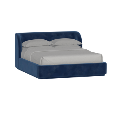 Giacomo Double Bed with Wide Panelled Headboard