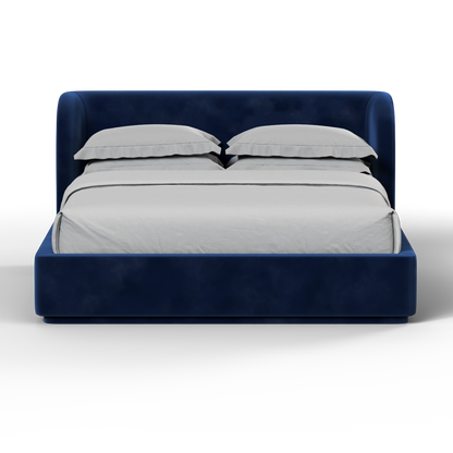 Giacomo Double Bed with Wide Panelled Headboard