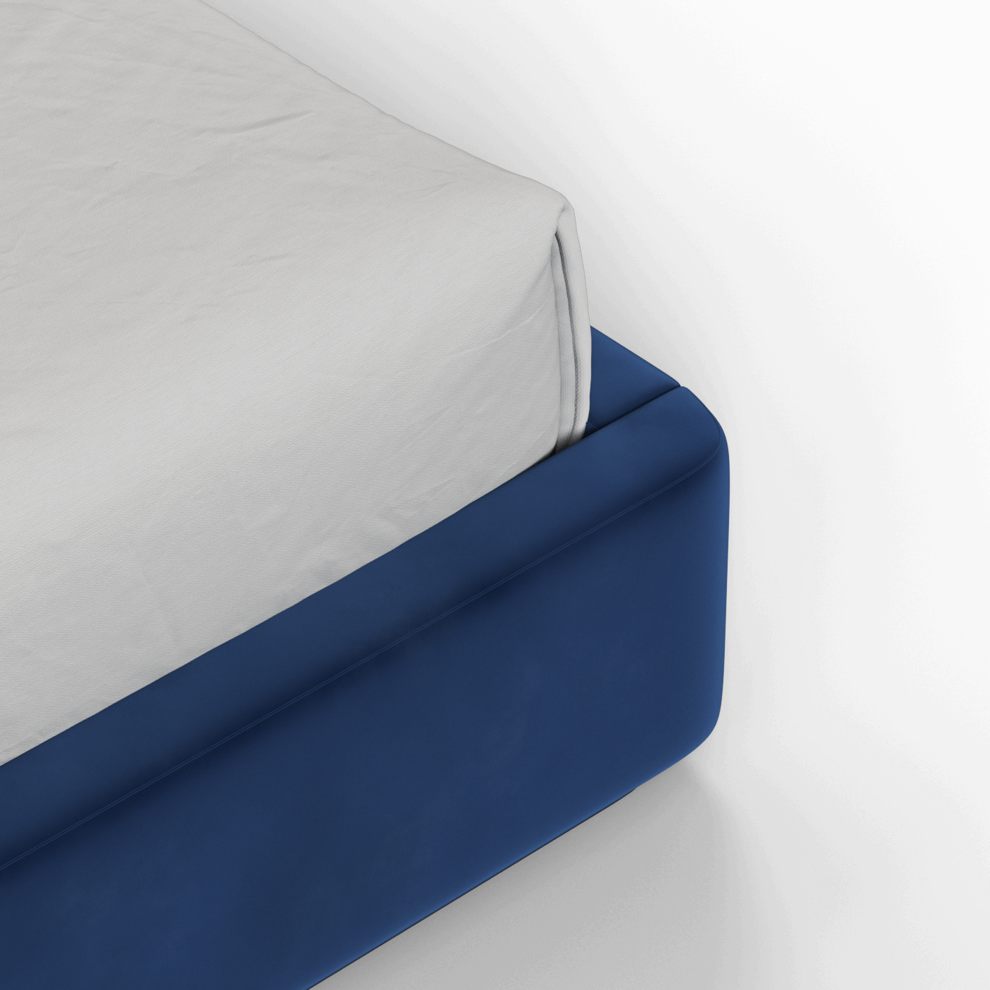 Giacomo Double Bed with Wide Panelled Headboard