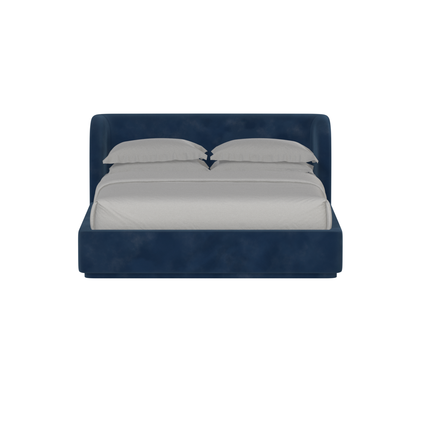 Giacomo Double Bed with Wide Panelled Headboard
