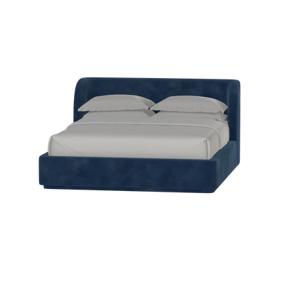 Giacomo Double Bed with Wide Panelled Headboard