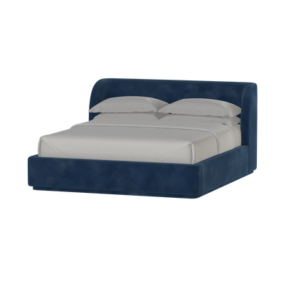 Giacomo Double Bed with Wide Panelled Headboard