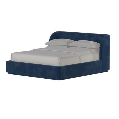 Giacomo Double Bed with Wide Panelled Headboard