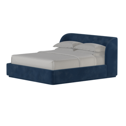 Giacomo Double Bed with Wide Panelled Headboard