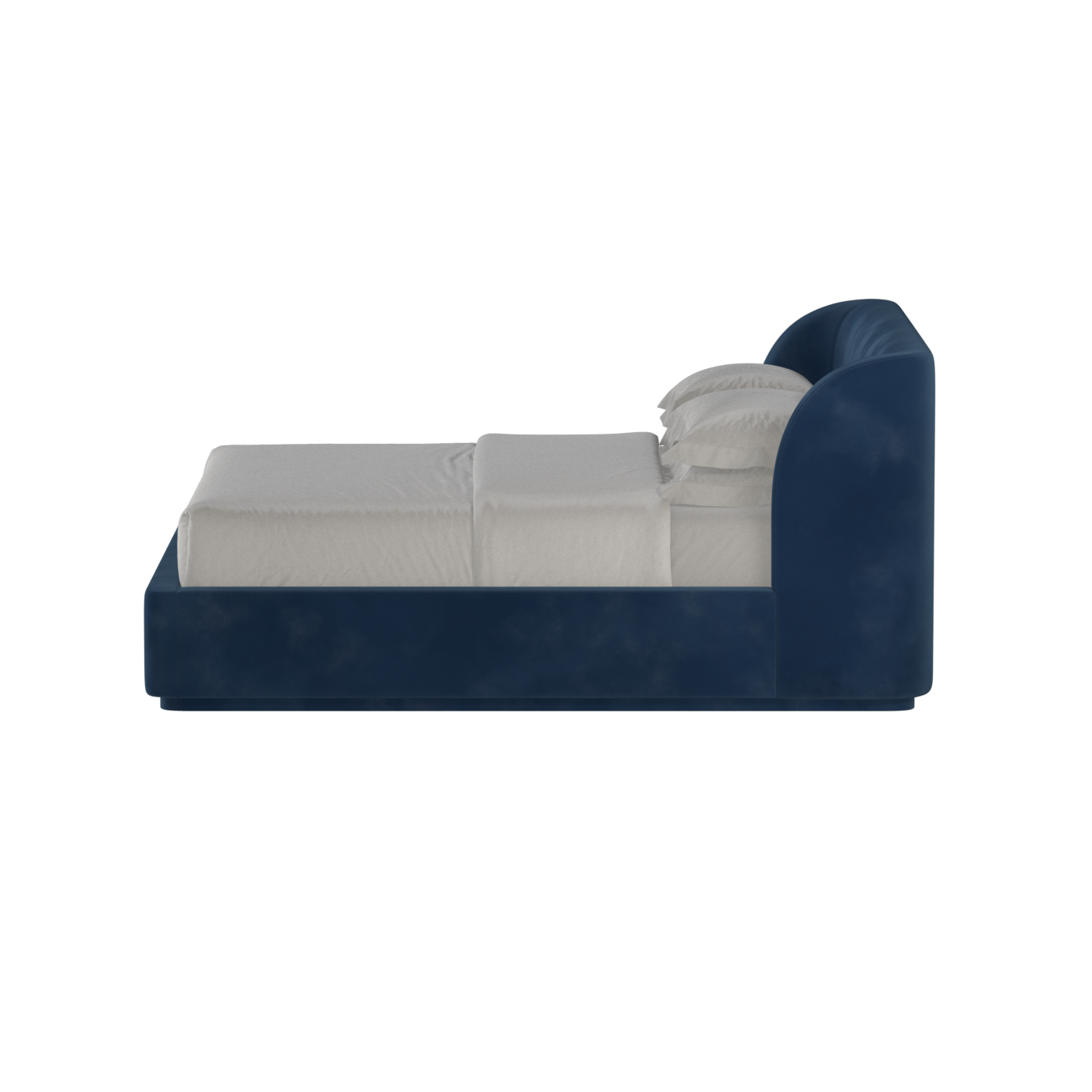 Giacomo Double Bed with Wide Panelled Headboard