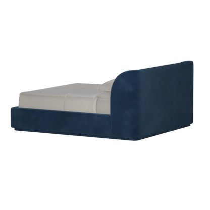Giacomo Double Bed with Wide Panelled Headboard