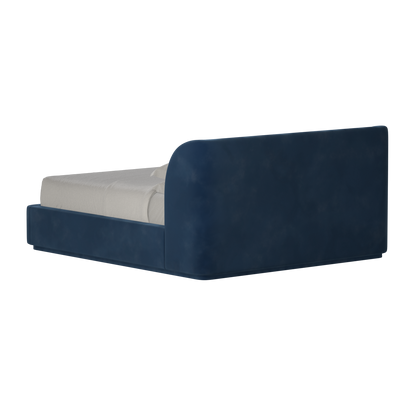 Giacomo Double Bed with Wide Panelled Headboard