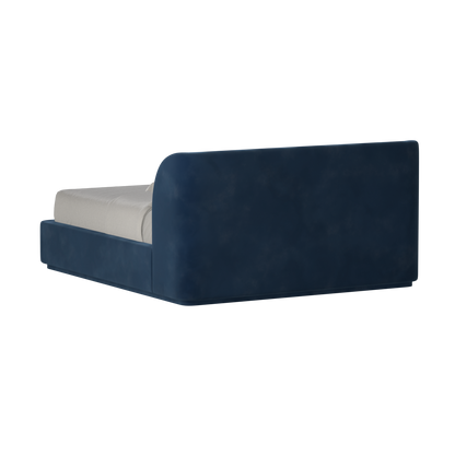Giacomo Double Bed with Wide Panelled Headboard
