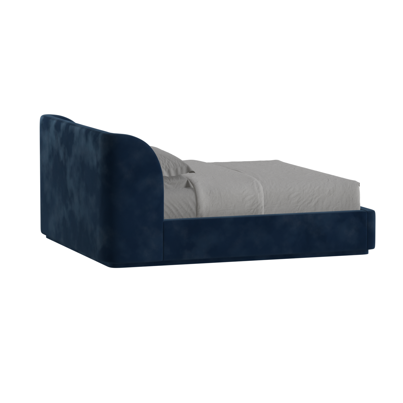 Giacomo Double Bed with Wide Panelled Headboard
