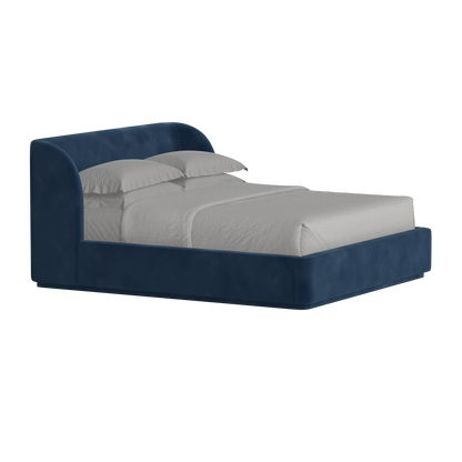 Giacomo Double Bed with Wide Panelled Headboard