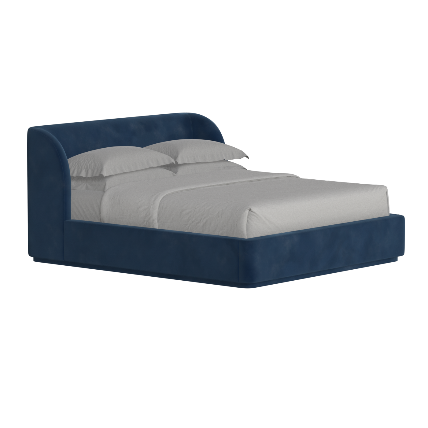 Giacomo Double Bed with Wide Panelled Headboard