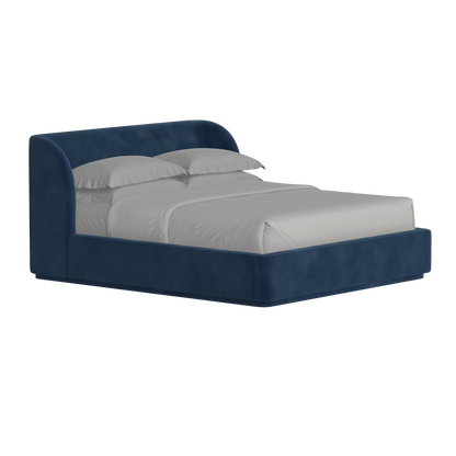 Giacomo Double Bed with Wide Panelled Headboard