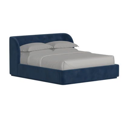 Giacomo Double Bed with Wide Panelled Headboard