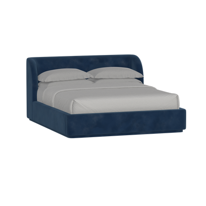 Giacomo Double Bed with Wide Panelled Headboard