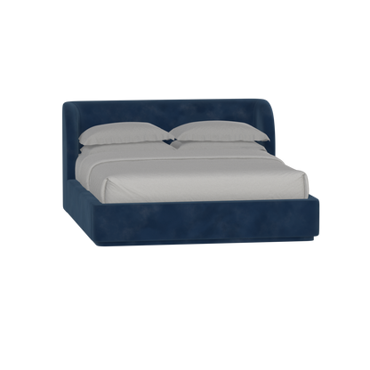Giacomo Double Bed with Wide Panelled Headboard