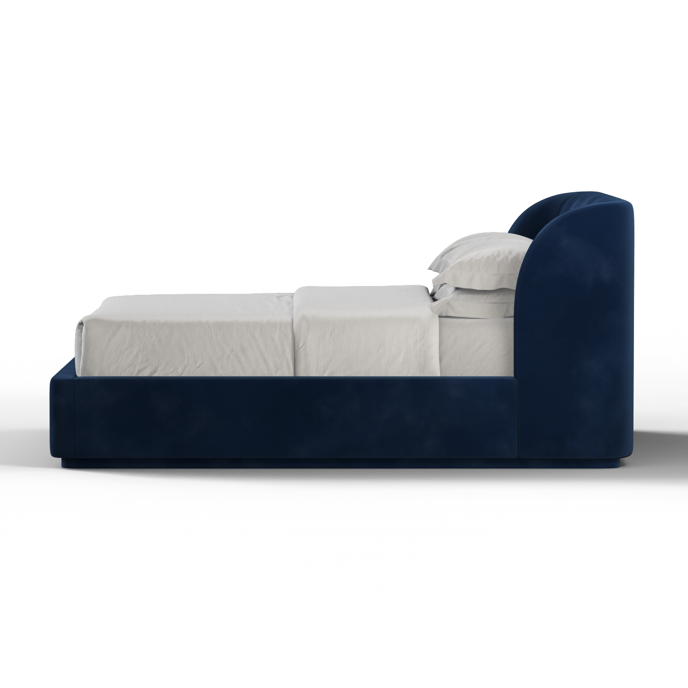 Giacomo Double Bed with Wide Panelled Headboard