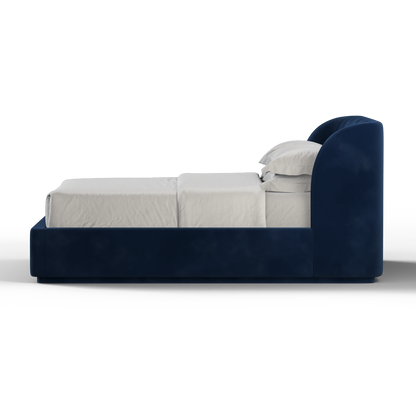 Giacomo Double Bed with Wide Panelled Headboard