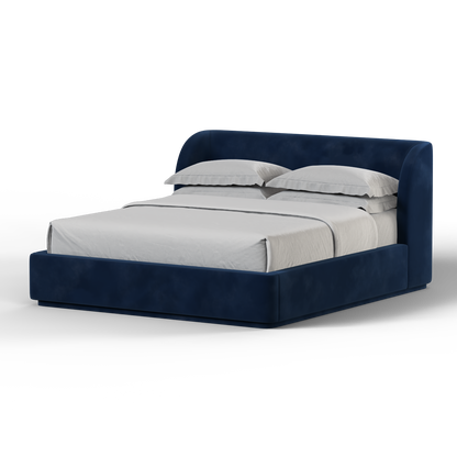 Giacomo Double Bed with Wide Panelled Headboard