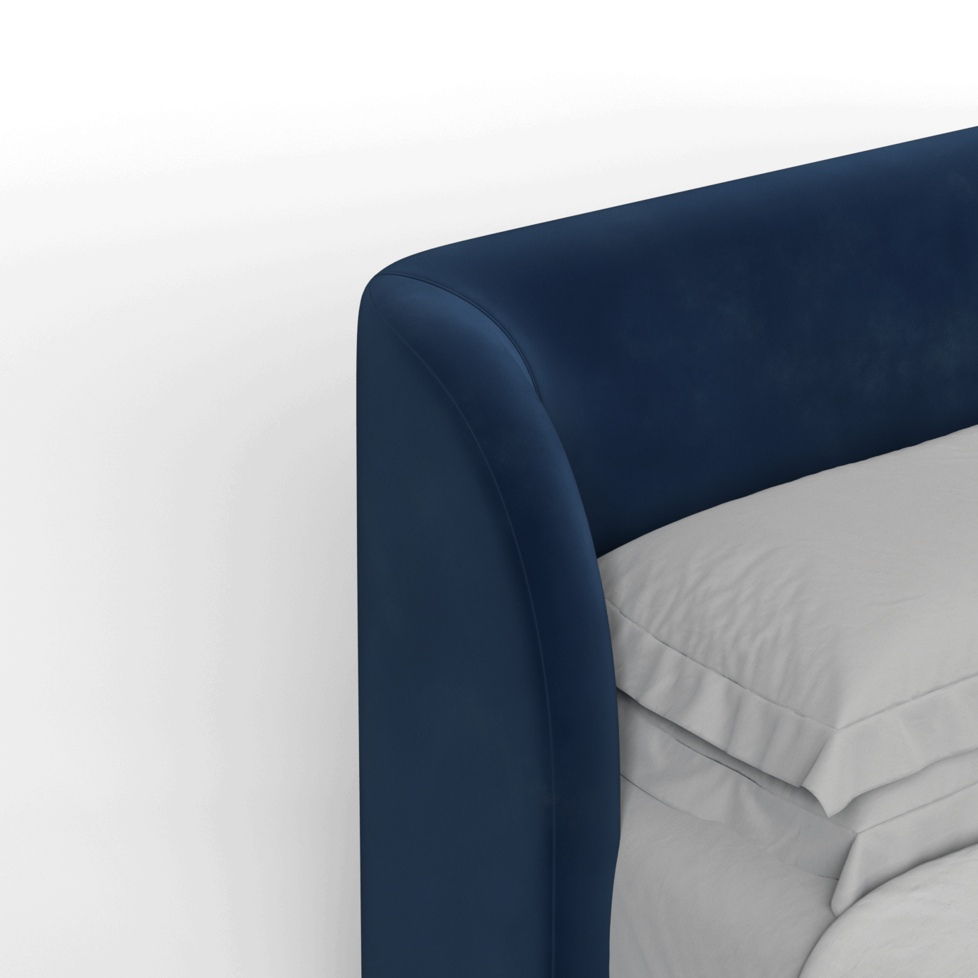 Giacomo Double Bed with Wide Panelled Headboard