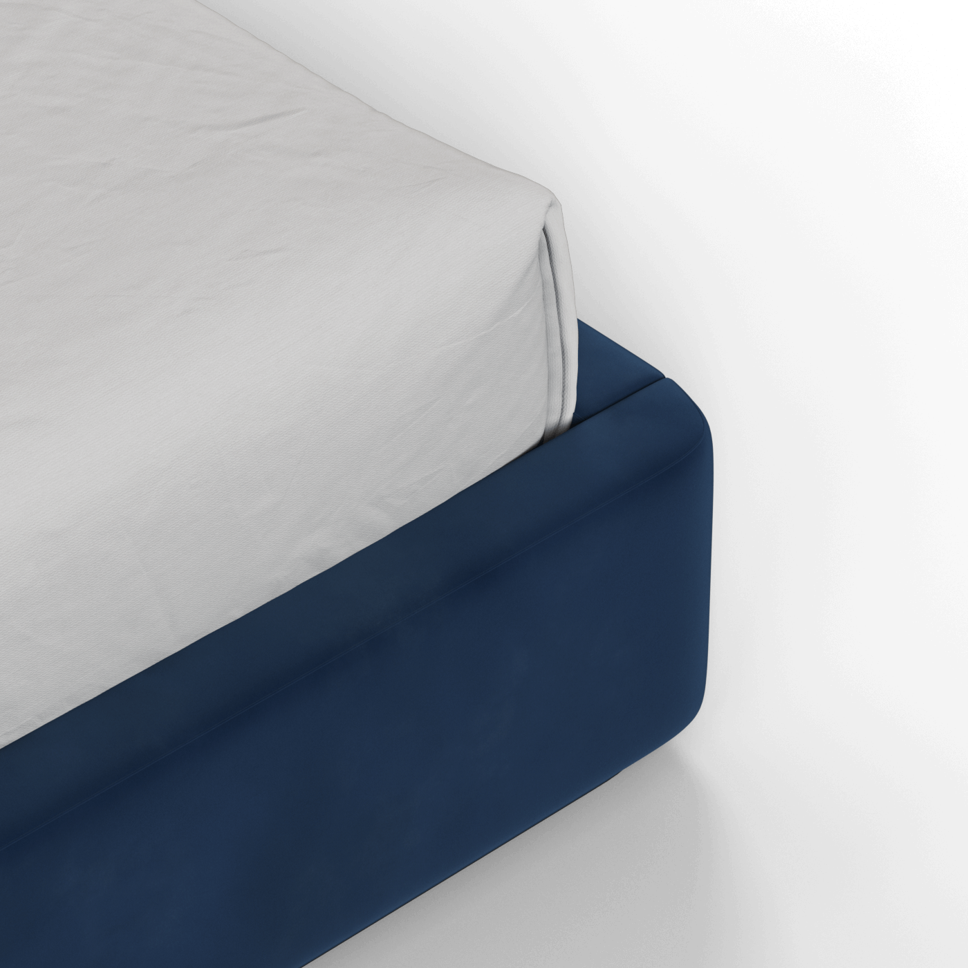 Giacomo Double Bed with Wide Panelled Headboard