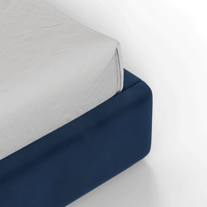 Giacomo Double Bed with Wide Panelled Headboard