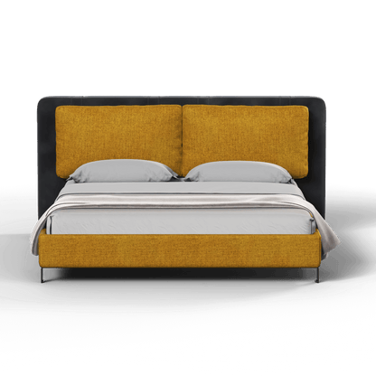 Giovanna Double Bed with Elegant Headboard