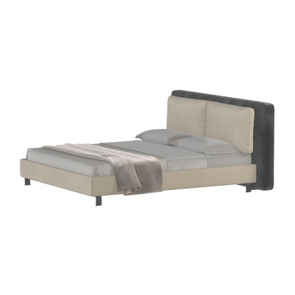 Giovanna Double Bed with Elegant Headboard