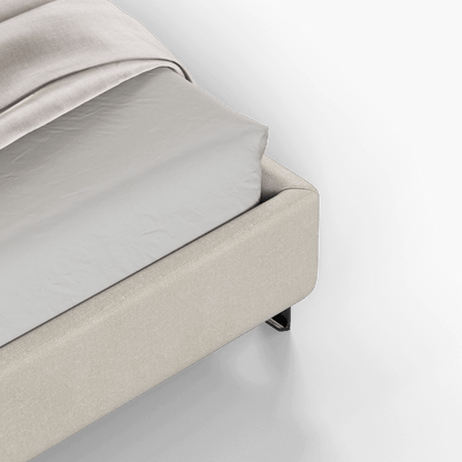 Giovanna Double Bed with Elegant Headboard