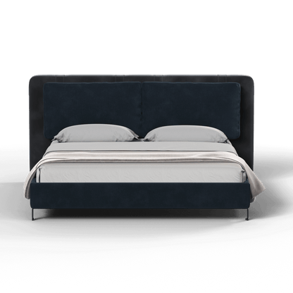 Giovanna Double Bed with Elegant Headboard