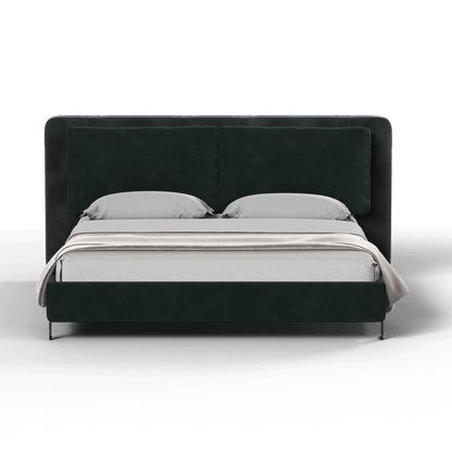 Giovanna Double Bed with Elegant Headboard