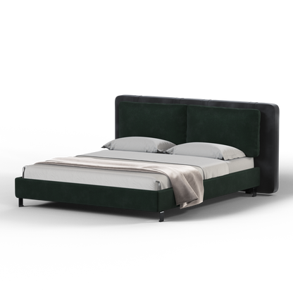Giovanna Double Bed with Elegant Headboard