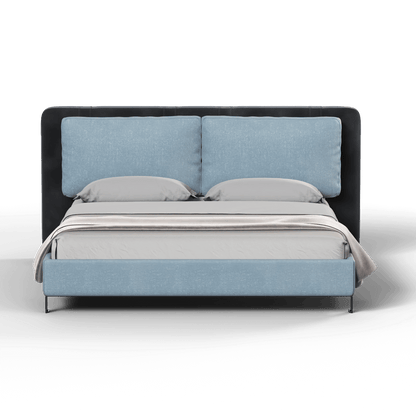 Giovanna Double Bed with Elegant Headboard